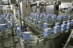 products whizzing past on a manufactuing line